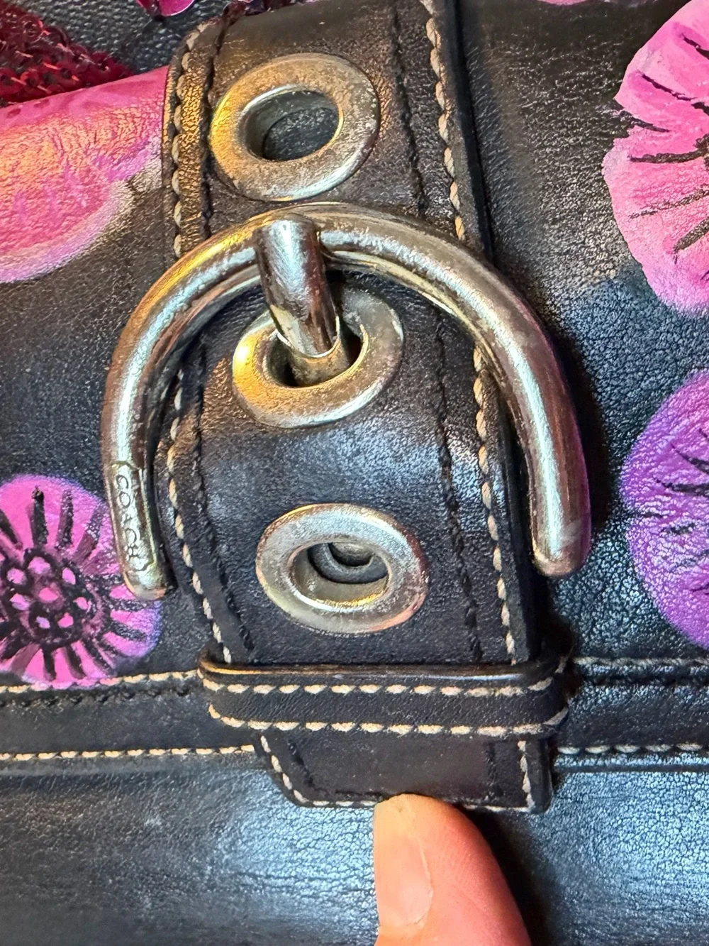 Coach 2014 Bleeker Hobo & SoHo Long Wallet OOAK Set Customized by @je_anne_art